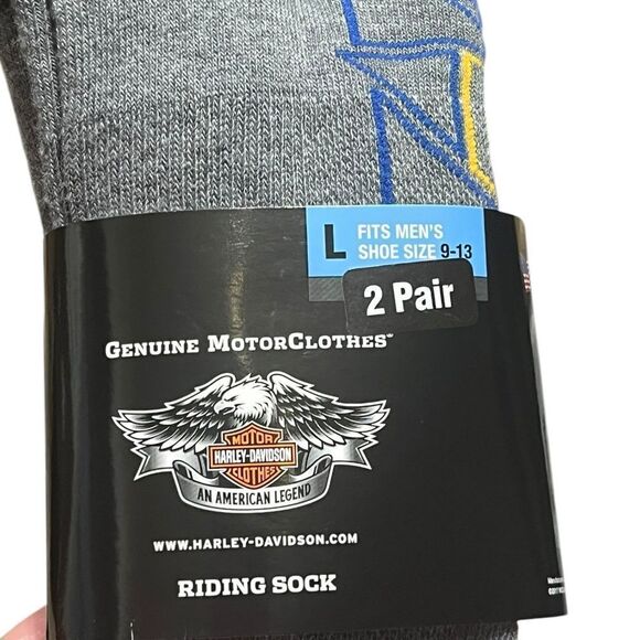 Harley-Davidson Wolverine All Weather Riding Socks, 2 Pairs, NWT - Picture 6 of 7